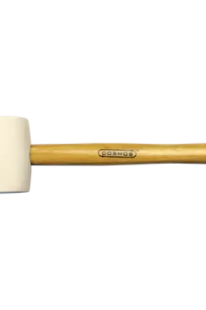 Direct Beschikbaar Rubber hamer COSMOS wit 672g